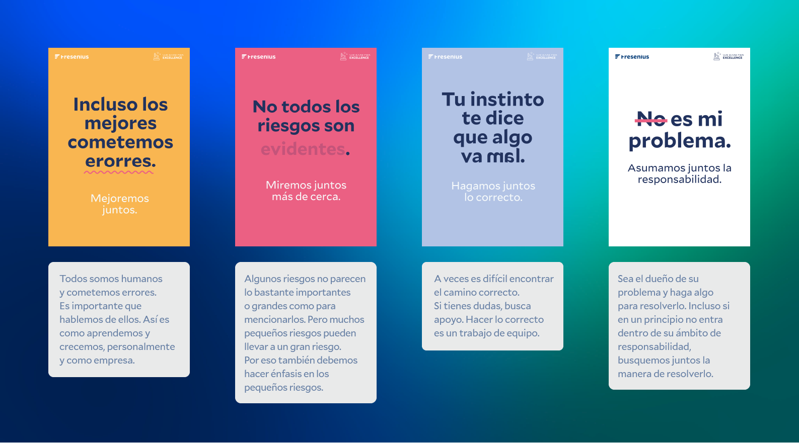 Campaña de comunicación sobre errores y cultura del riesgo (Infografía)
