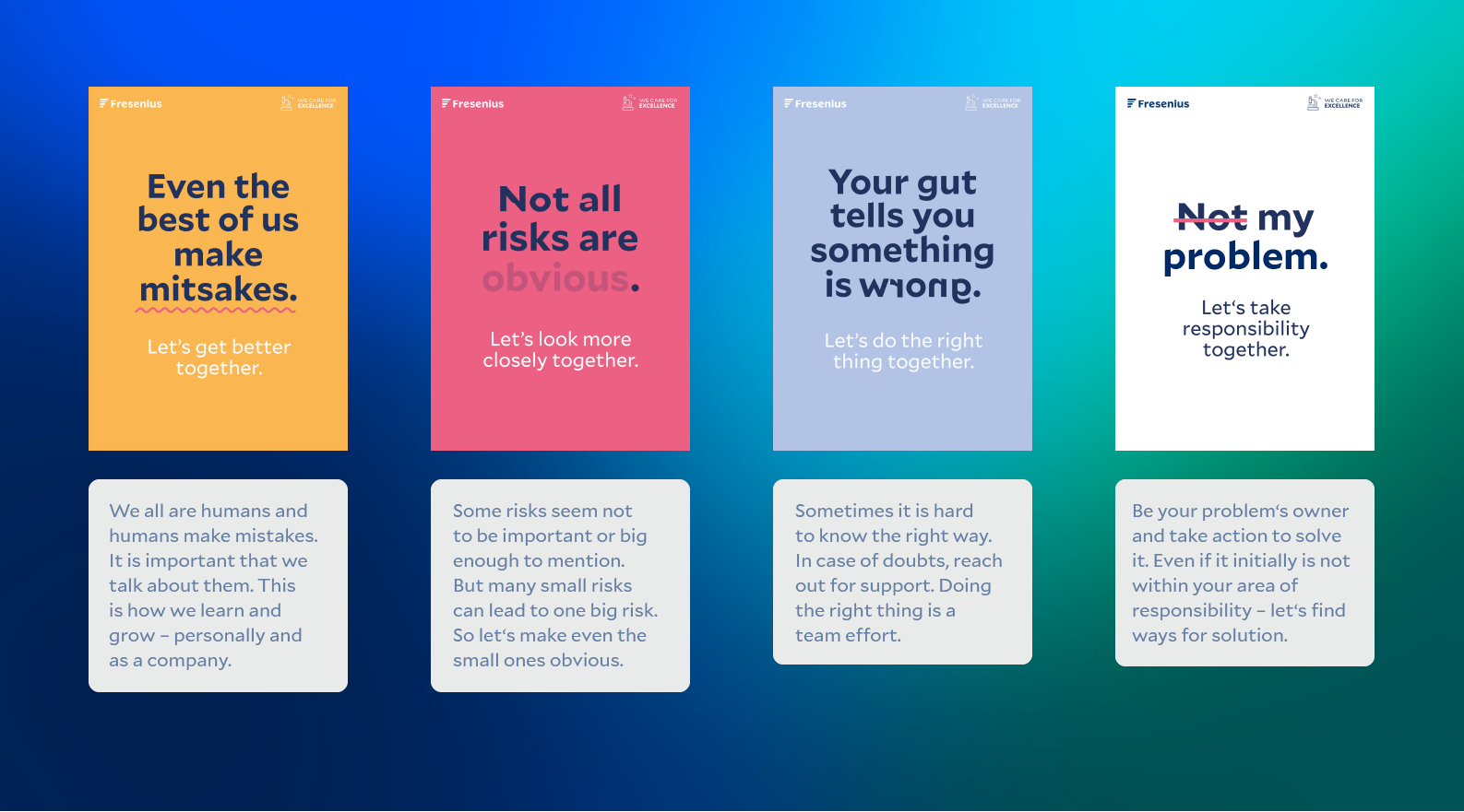 Communication Campaign on mistakes and Risk Culture (Infographic)